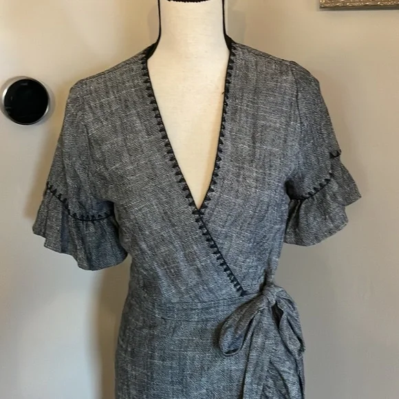 NWT MOON RIVER linen dress from Nordstrom - Picture 4 of 13